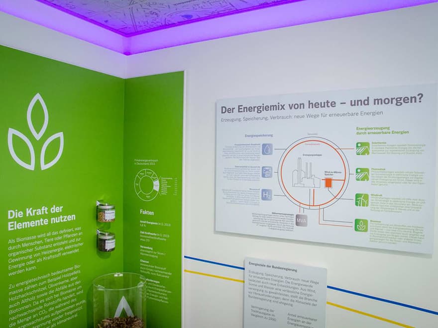 Weiterverwertbare Nebenprodukte aus dem Kohle- und Gaskraftwerk