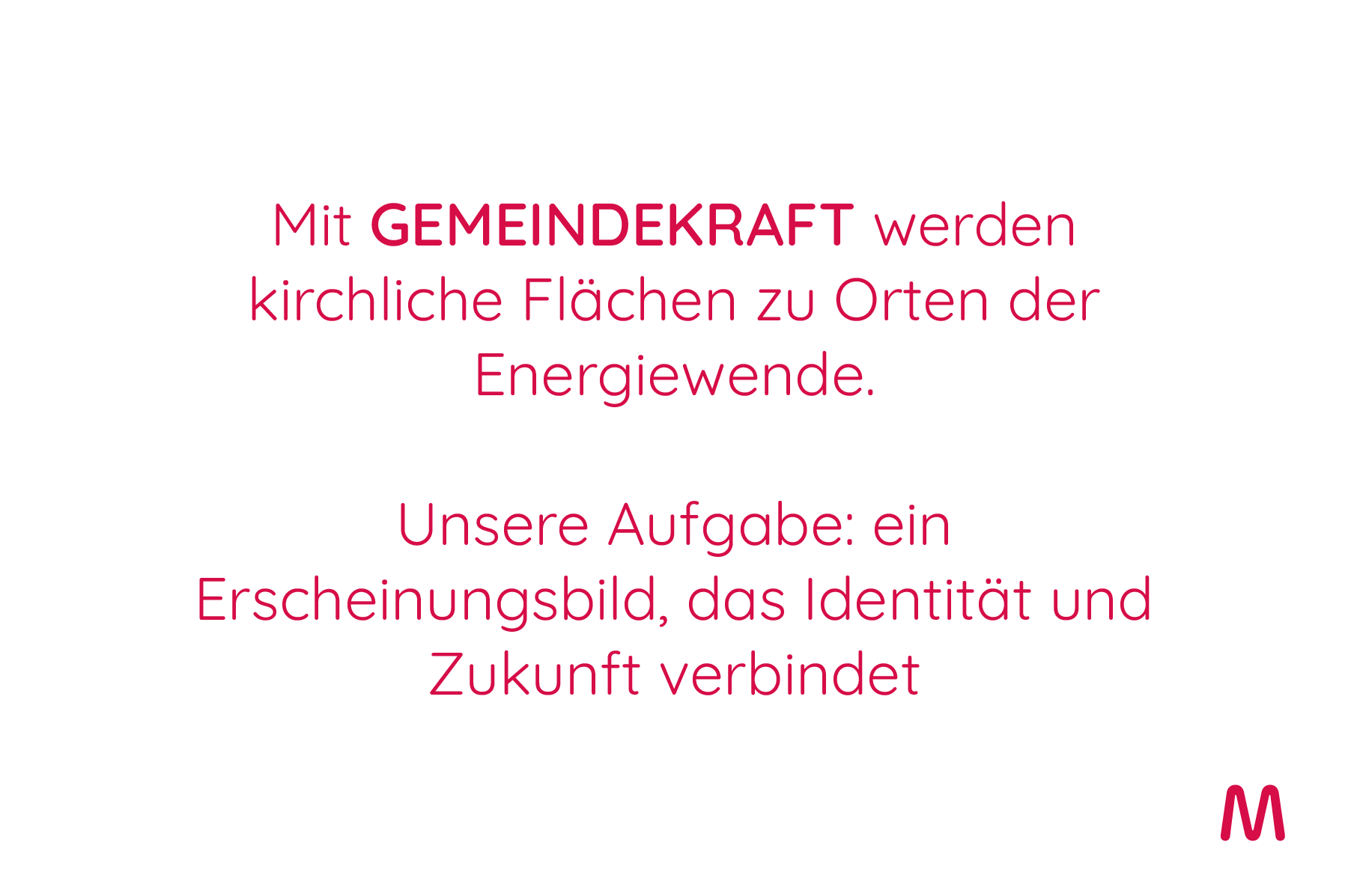 Die GEMEINDEKRAFT Website: freundlich, nahbar und zielgruppengerecht.